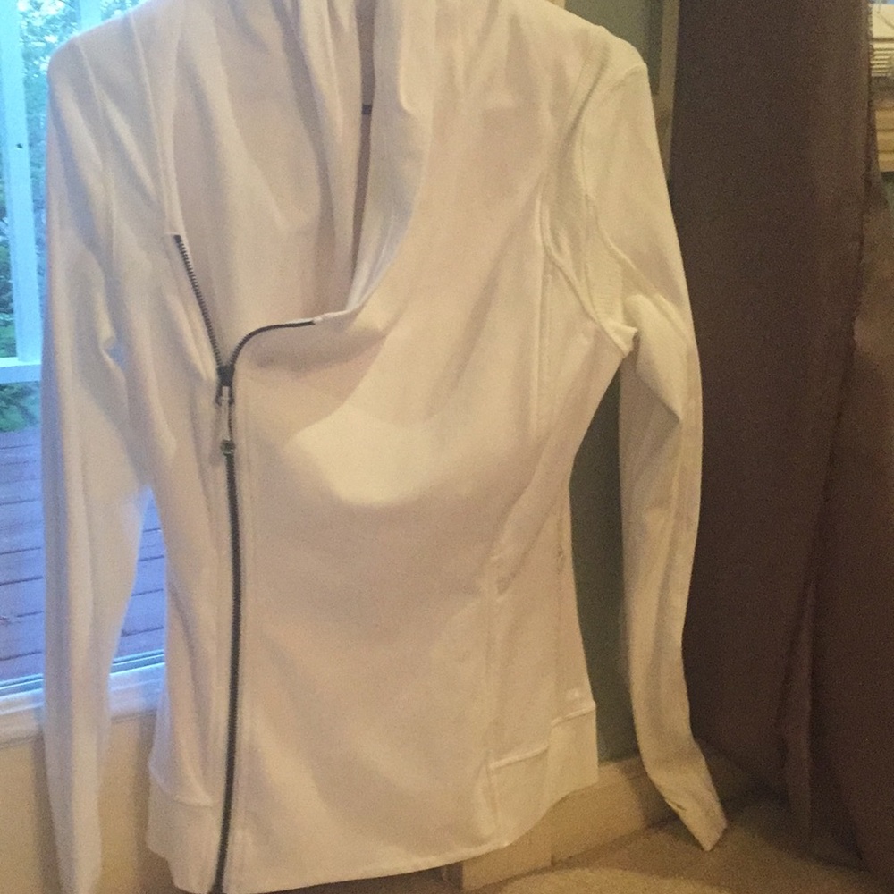White Lululemon Side Zip Jacket - image 5